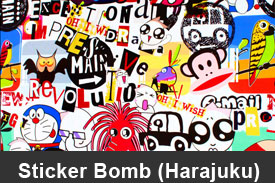 Harajuku Sticker Bomb Dash Kits
