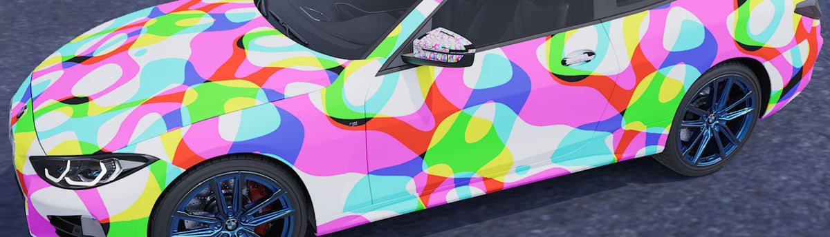 80s Retro Wrap Films | 80s Retro Vinyl Wraps - Rvinyl
