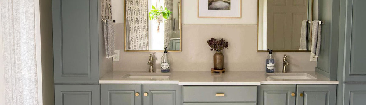 Beige Bathroom Countertop Wraps - Rvinyl