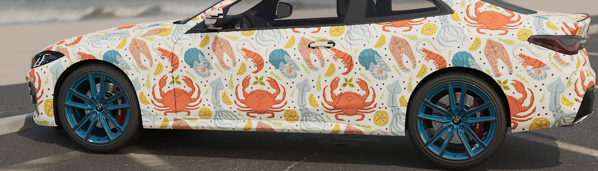 Crustacean Wrap Films | Crustacean Vinyl Wraps - Rvinyl