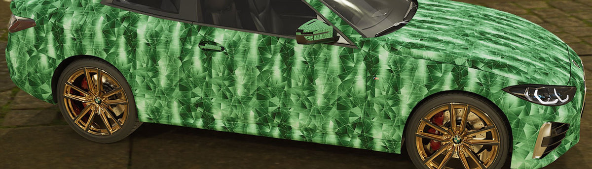 Emerald Gemstone Wrap Films | Emerald Gemstone Vinyl Wraps - Rvinyl