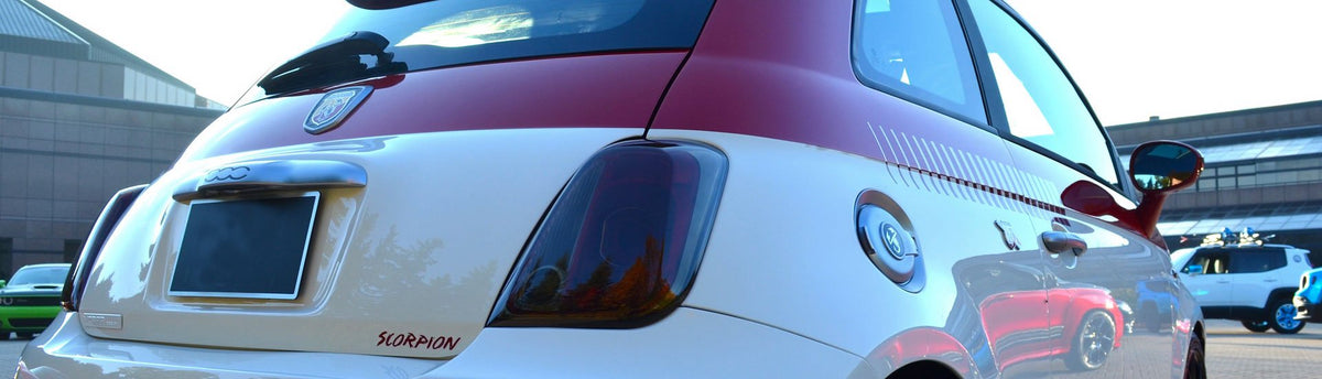 Fiat Tail Light Tint | Fiat Taillight Covers - Rvinyl