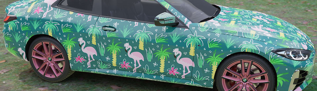 Flamingo Wrap Films | Flamingo Vinyl Wraps - Rvinyl