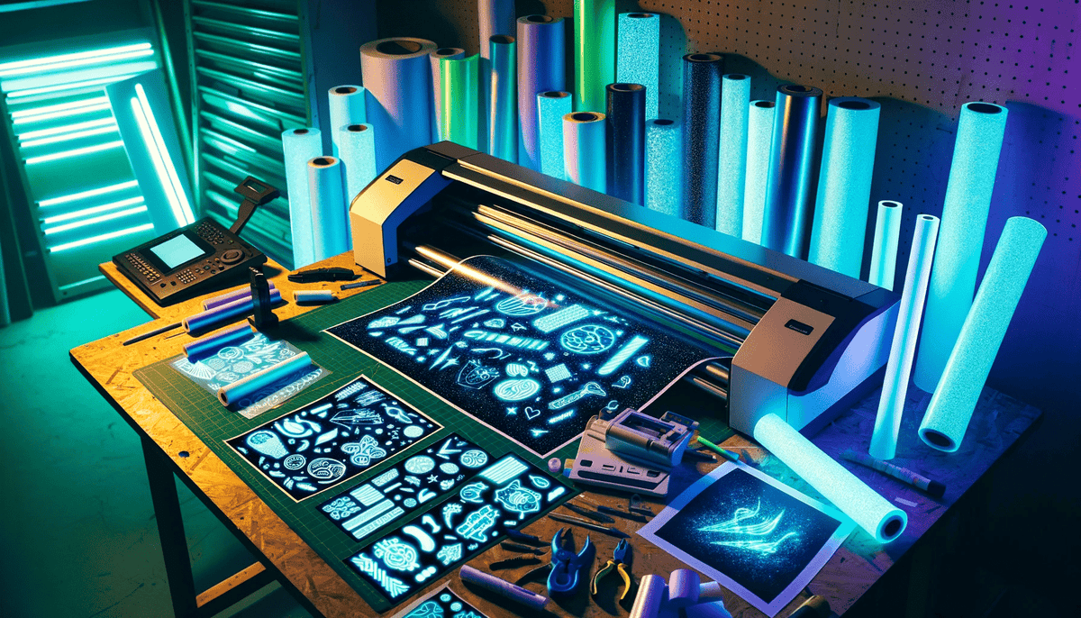 Glow-In-the-Dark Craft Vinyl | Craft Sheets - Rvinyl