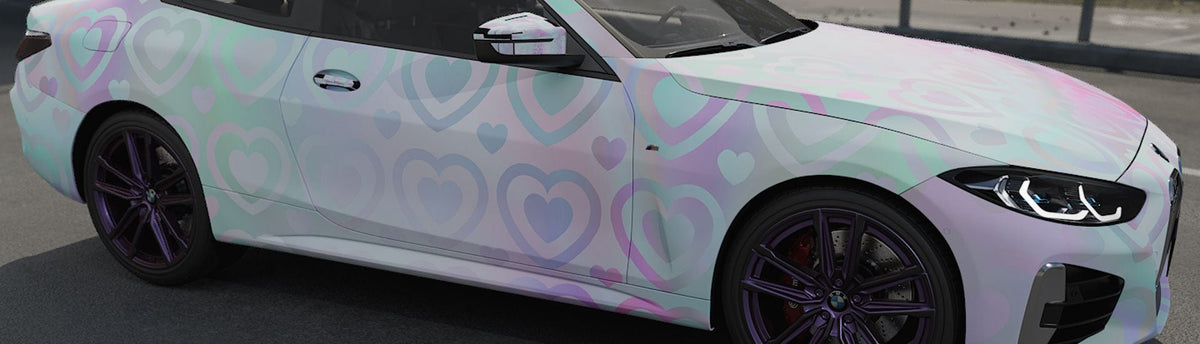 Heart Wrap Films | Heart Vinyl Wraps - Rvinyl