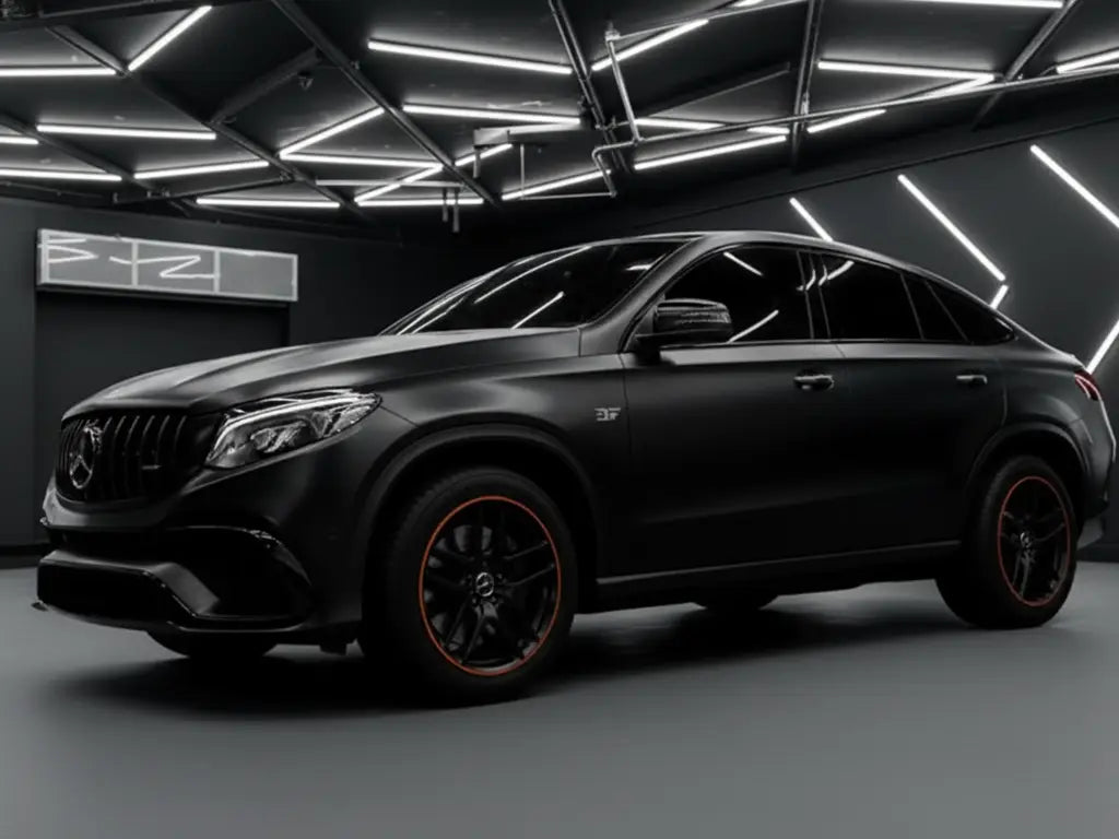 Black Wrap Film for Cars, Motorcycles, Boats and more