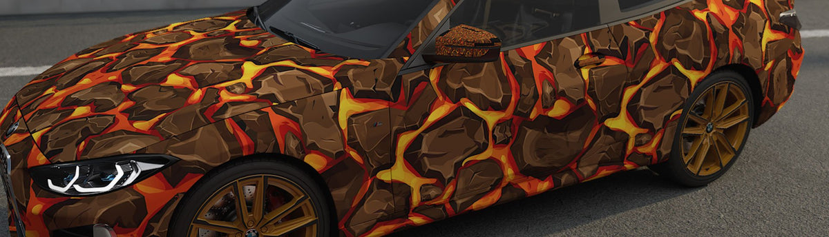 Lava Wrap Films | Lava Vinyl Wraps - Rvinyl
