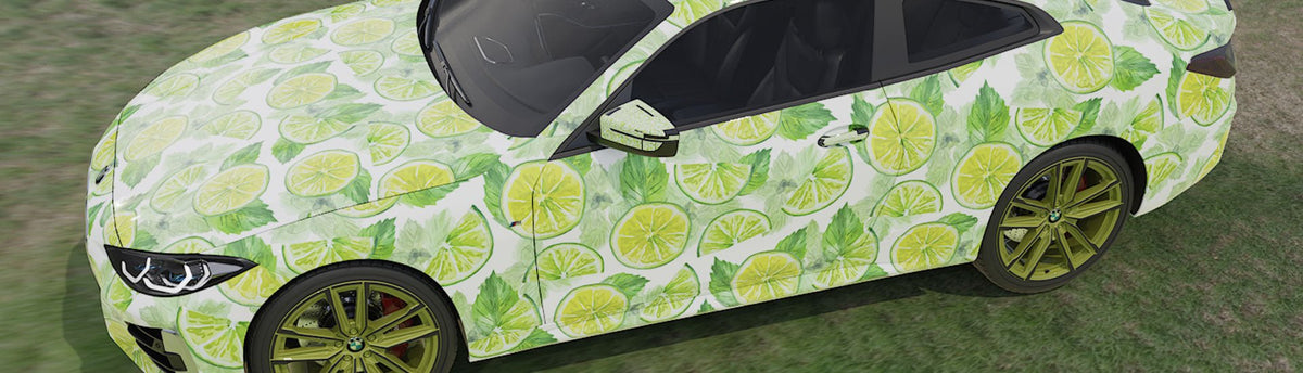 Lime Wrap Films | Lime Vinyl Wraps - Rvinyl