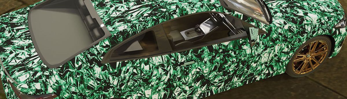 Malachite Gemstone Wrap Films | Malachite Gemstone Vinyl Wraps - Rvinyl