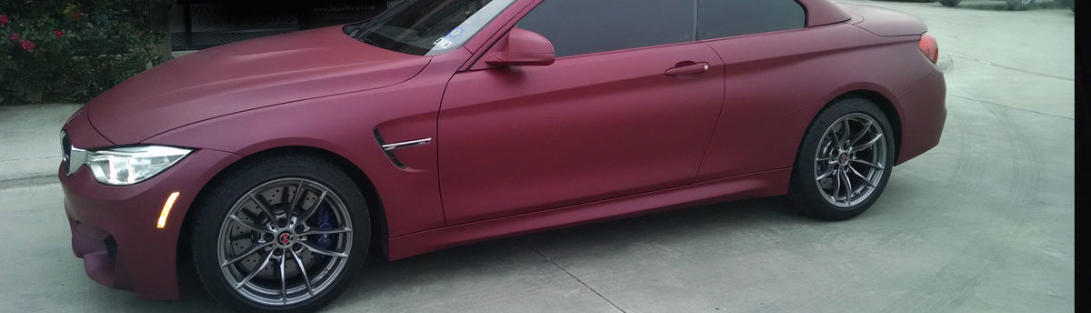 Maroon Vinyl Wraps