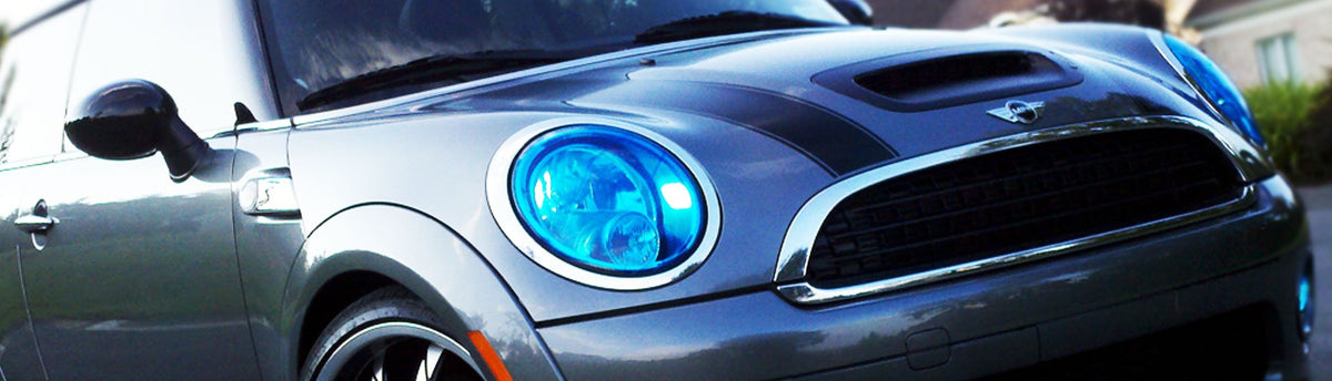 MINI Headlight Tint | Headlight Protection | Headligh Covers - Rvinyl