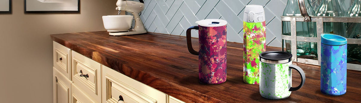 Rcraft™ Paint Splatter Craft Vinyl | Craft Sheets | Craft Rolls - Rvinyl