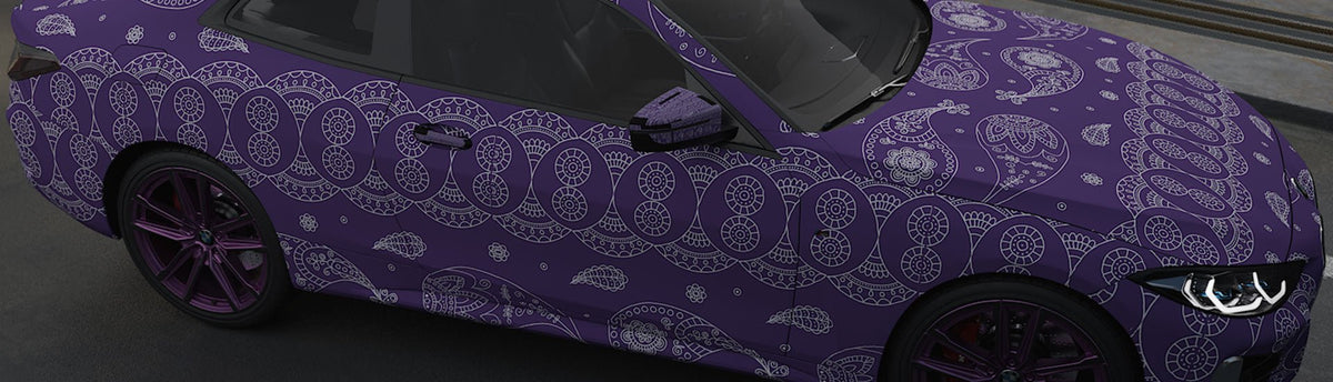 Paisley Wrap Films | Paisley Vinyl Wraps - Rvinyl