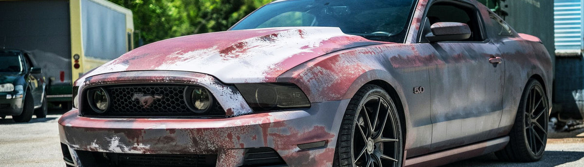 Rust Car Wrap Films