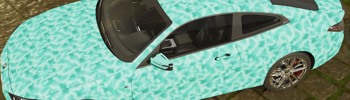 Sea Glass Gemstone Wrap Films | Sea Glass Gemstone Vinyl Wraps - Rvinyl