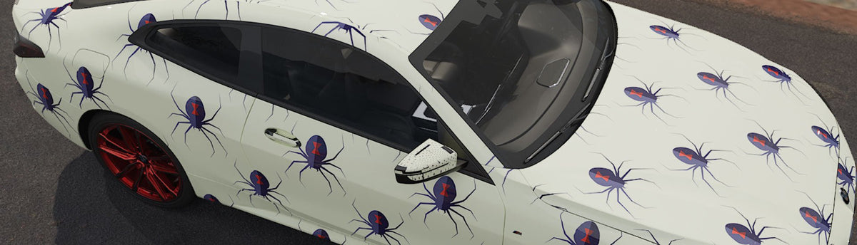 Spider Wrap Films | Spider Vinyl Wraps - Rvinyl