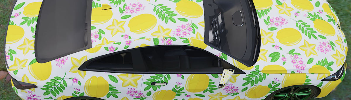 Star Fruit Wrap Films | Star Fruit Vinyl Wraps - Rvinyl