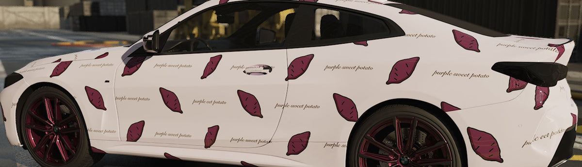 Sweet Potato Wrap Films | Sweet Potato Vinyl Wraps - Rvinyl
