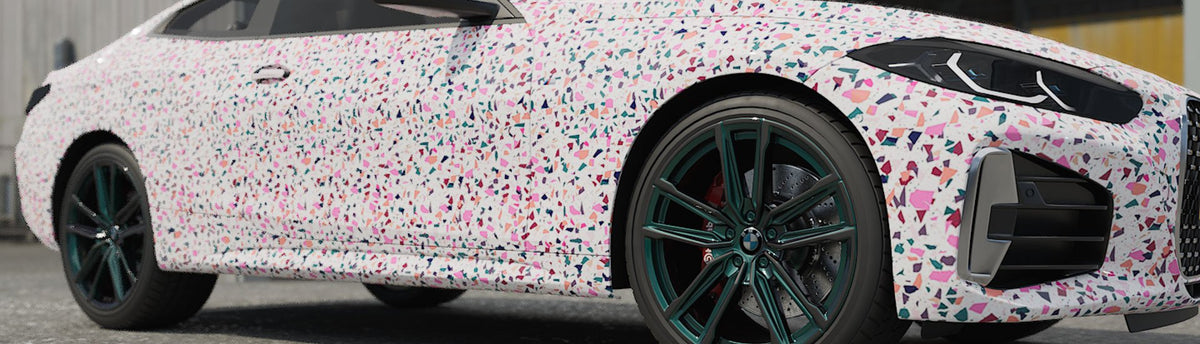 Terrazzo Wrap Films | Terrazzo Vinyl Wraps - Rvinyl