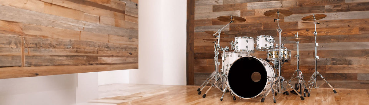 White Drum Wraps | Snare Drum | Bass Drum | Tom-Toms - Rvinyl