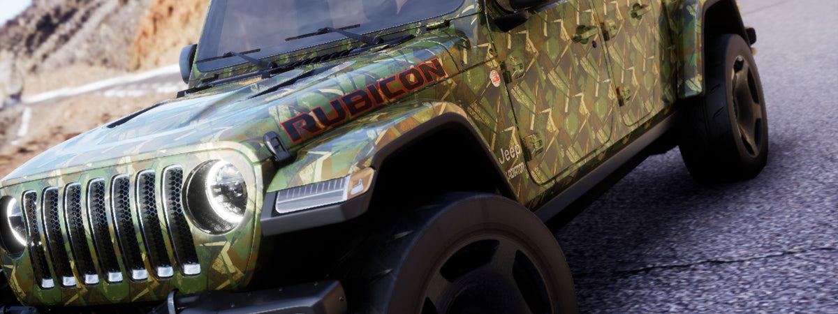 Yellow Abstract Wrap Films | Yellow Abstract Vinyl Wraps