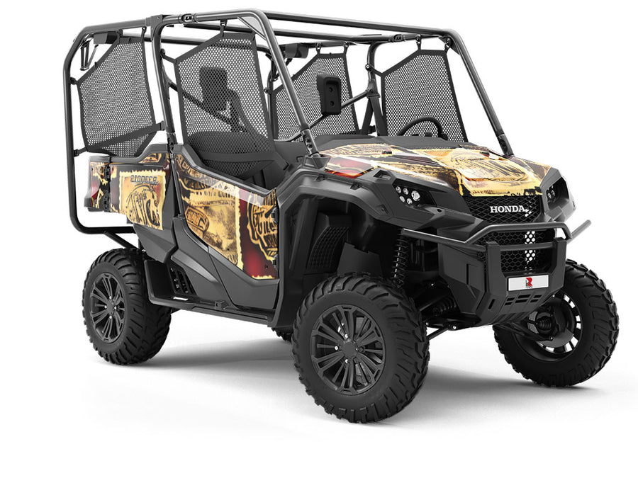 1899 Sticker Bomb Utility Vehicle Vinyl Wrap