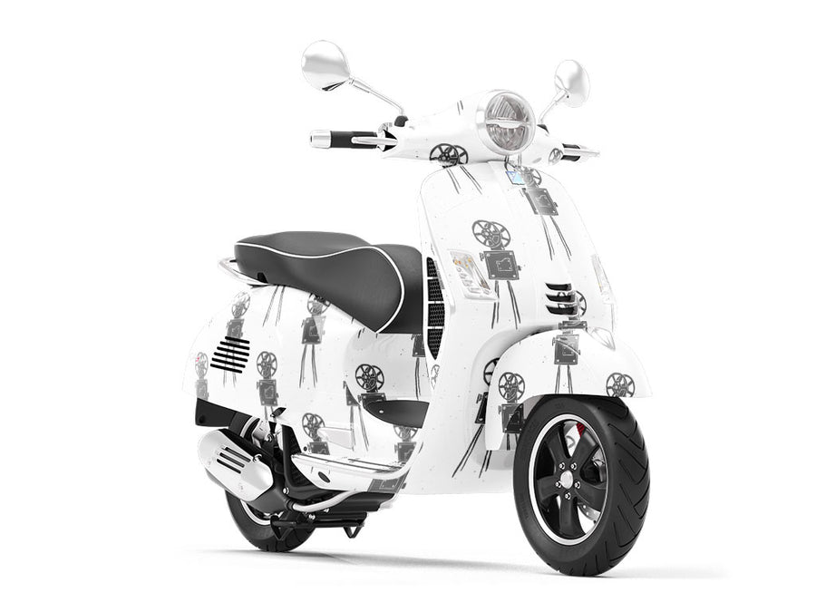 35MM Crank Movie Vespa Scooter Wrap Film