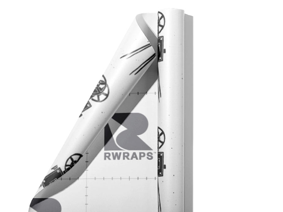 35MM Crank Movie Wrap Film Sheets~Rwraps Series 914 35MM Crank Movie Scrolled Sheet~3