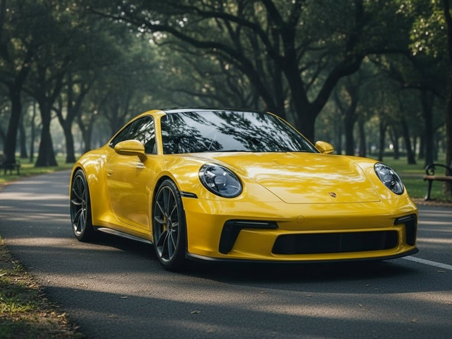 3M™ 2080 High Gloss Bright Yellow Vinyl Wrap | HG15