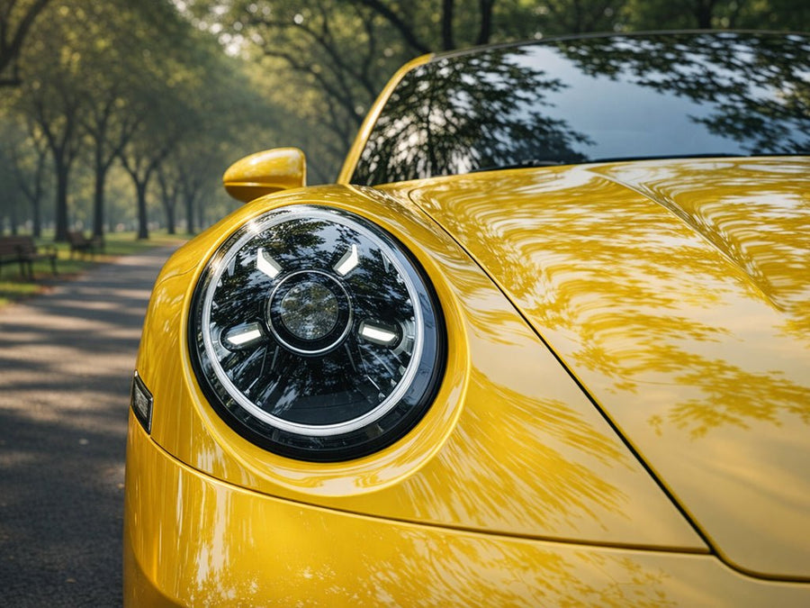 3M™ 2080 High Gloss Bright Yellow Vinyl Wrap | HG15