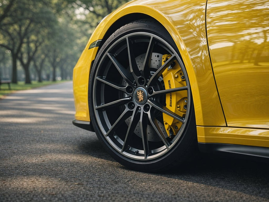 3M™ 2080 High Gloss Bright Yellow Vinyl Wrap | HG15