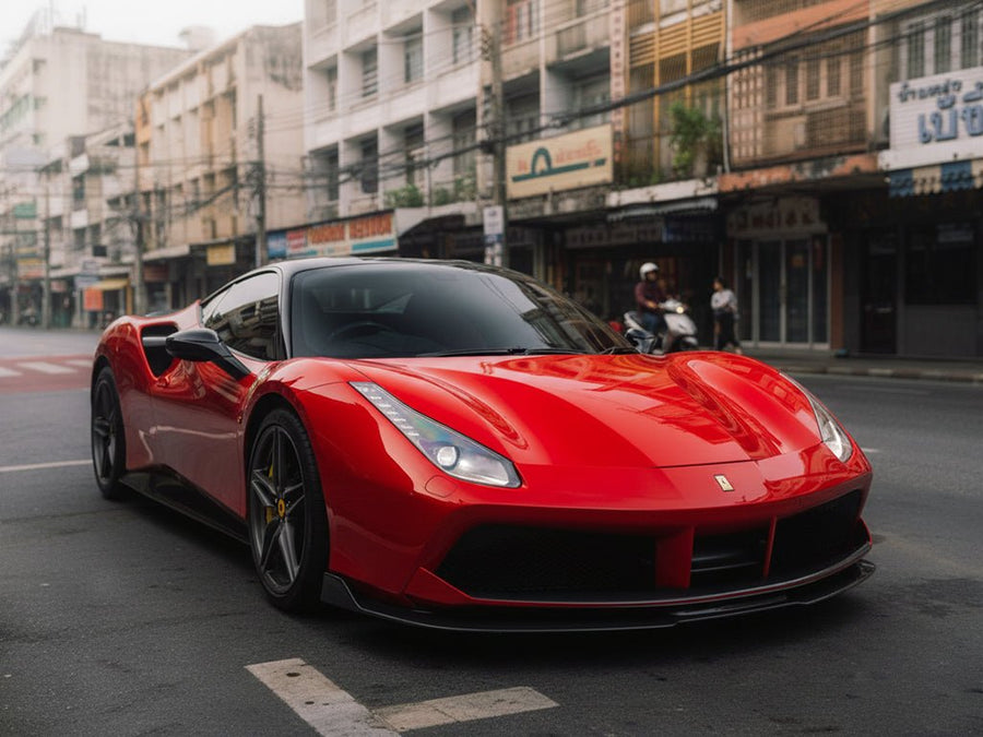 3M™ 2080 High Gloss Hot Rod Red Vinyl Wrap | HG13