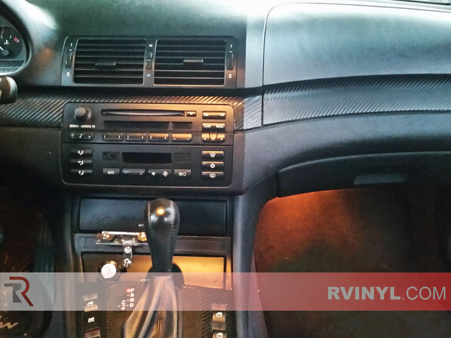 3-Series Carbon Fiber Dash Wraps