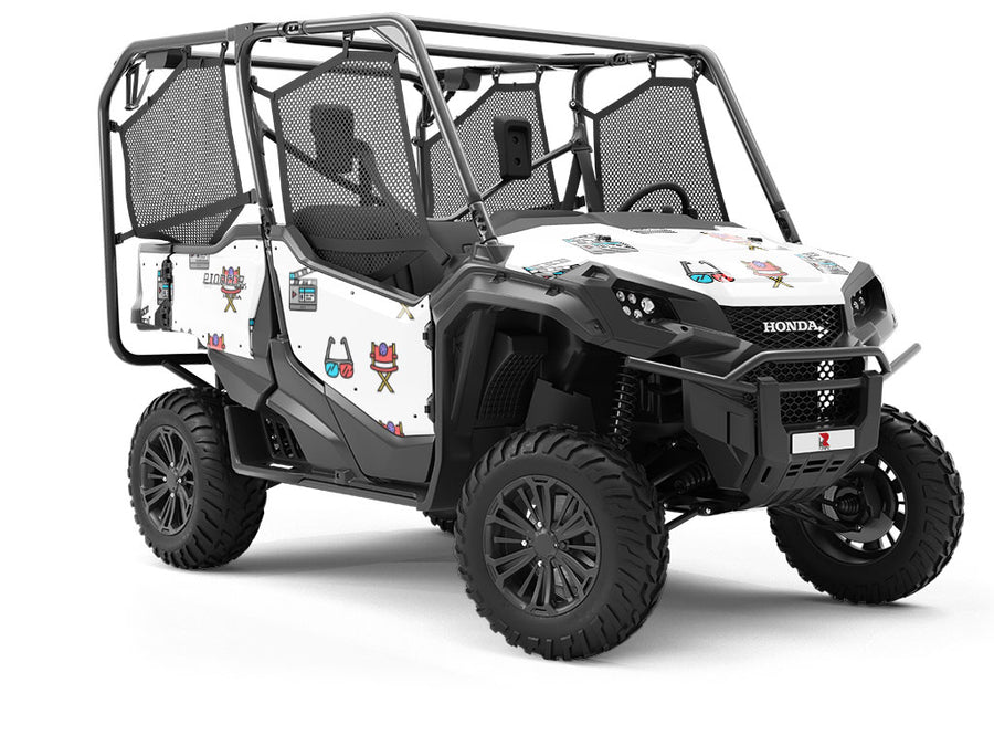3D Fun Movie Utility Vehicle Vinyl Wrap
