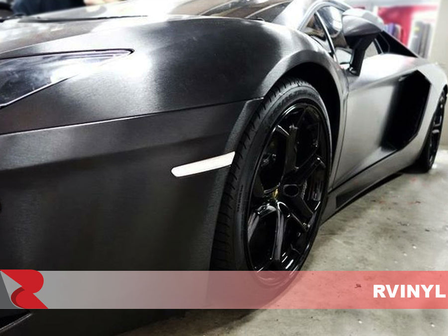 3M 1080 Series Brushed Black Driver Side Front Rwrap