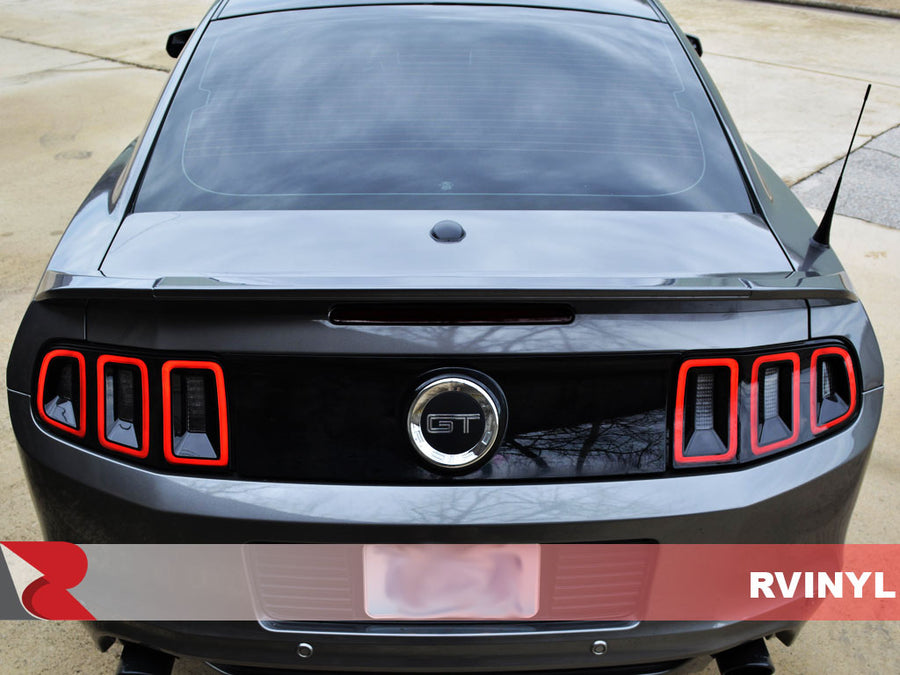 3M 1080 Series Gloss Black Rear View Wrap