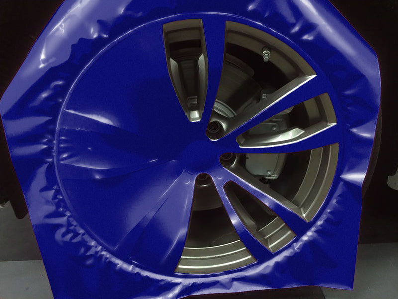 3M™ 1080 Gloss Blue Raspberry Custom Wheel Installation Process