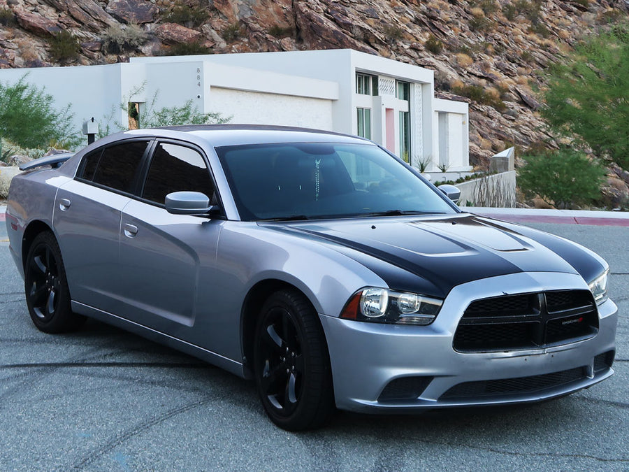 3M™ Vinyl Wrap Film Series 1080 - Gloss Black Custom Hood Wrap