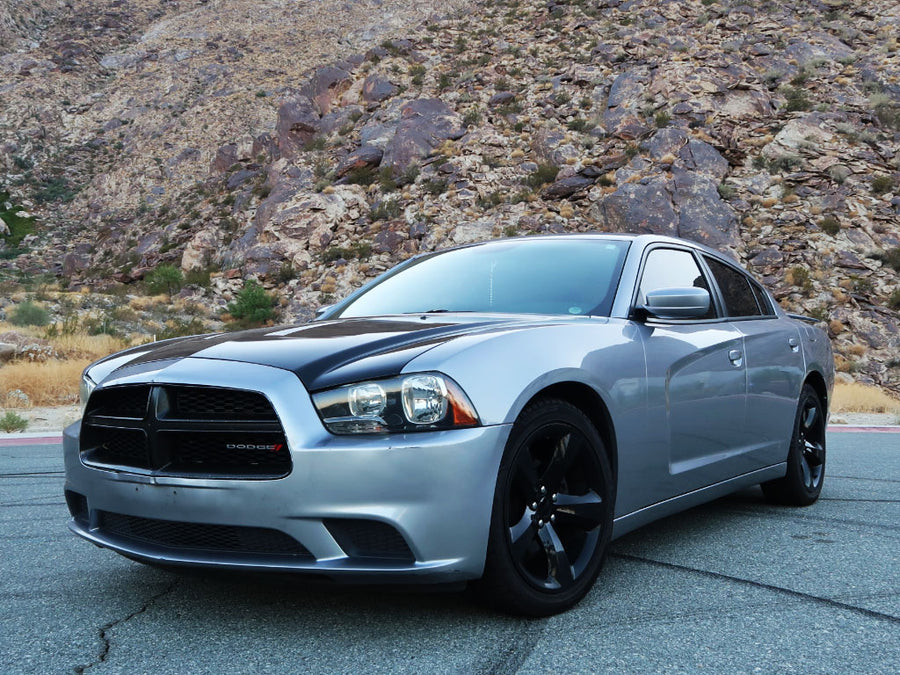 3M™ Vinyl Wrap Film Series 1080 - Gloss Black Installed Hood Wrap