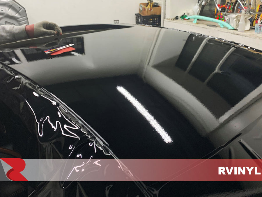 3M™ Vinyl Wrap Film Series 2080 - Gloss Black Hood Wrap
