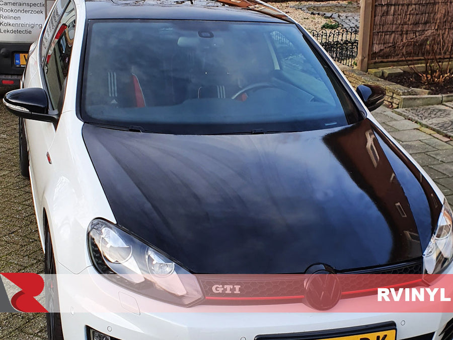 3M™ Vinyl Wrap Film Series 1080 - Gloss Black Volkswagen Custom Hood Wrap