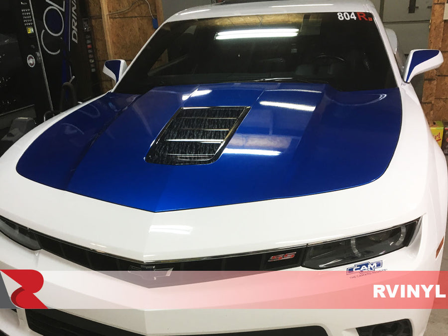 3M™ 1080 Series - Gloss Blue Fire Hood Wrap