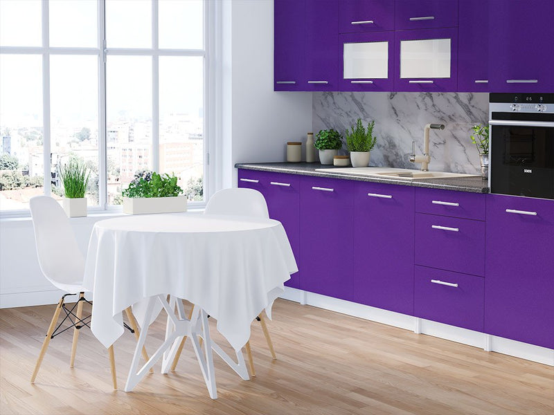 3M 1080 Gloss Plum Explosion DIY Kitchen Cabinet Wraps
