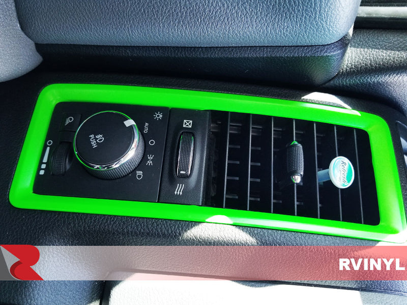 3M Series 1080 Satin Neon Fluorescent Green dash decal