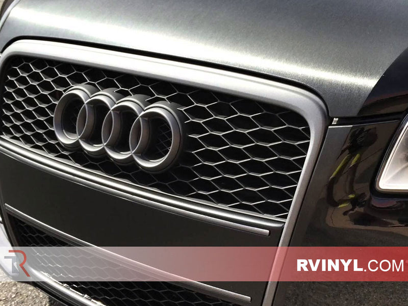 3M™ Brushed Black Metallic Audi Hood Vinyl Wraps - 1080 Series