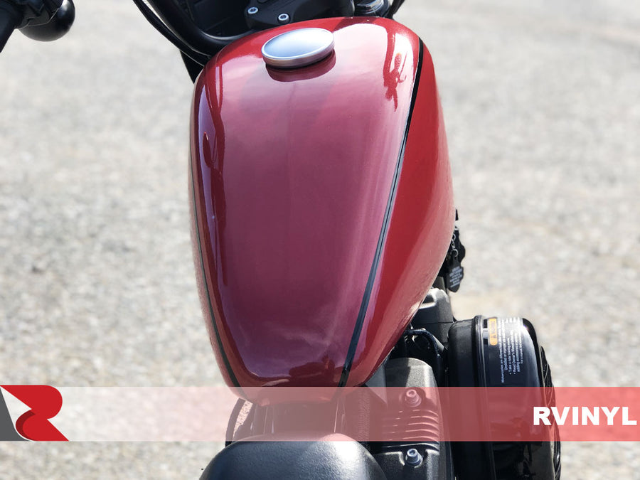 3M 1080 Series Gloss Red Metallic Wrap Trim