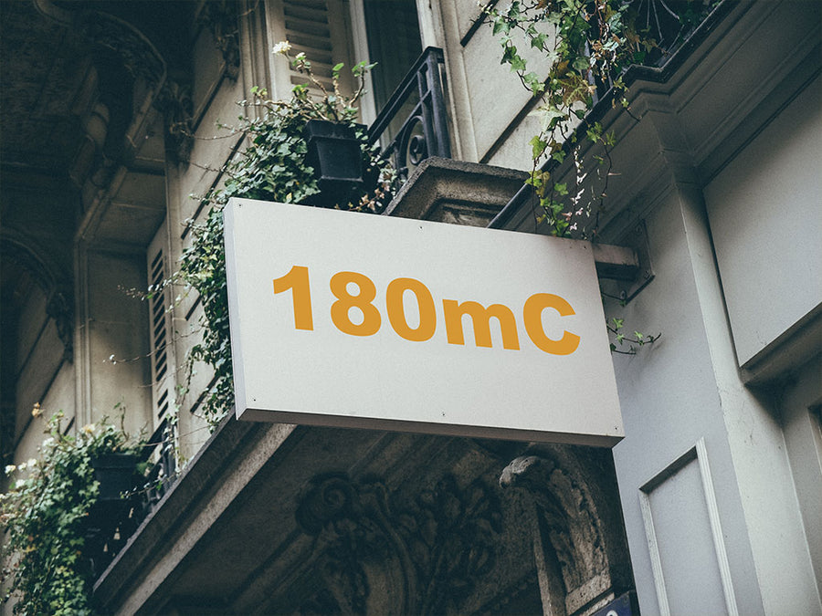 3M Controltac 180mC Harvest Gold Installed Building Sign