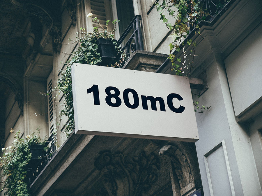 3M Controltac 180mC Boat Blue Installed Building Sign