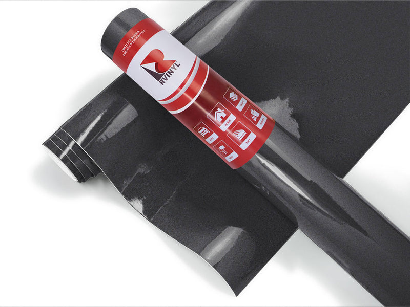 3M Controltac 180mC Charcoal Metallic Vinyl Film