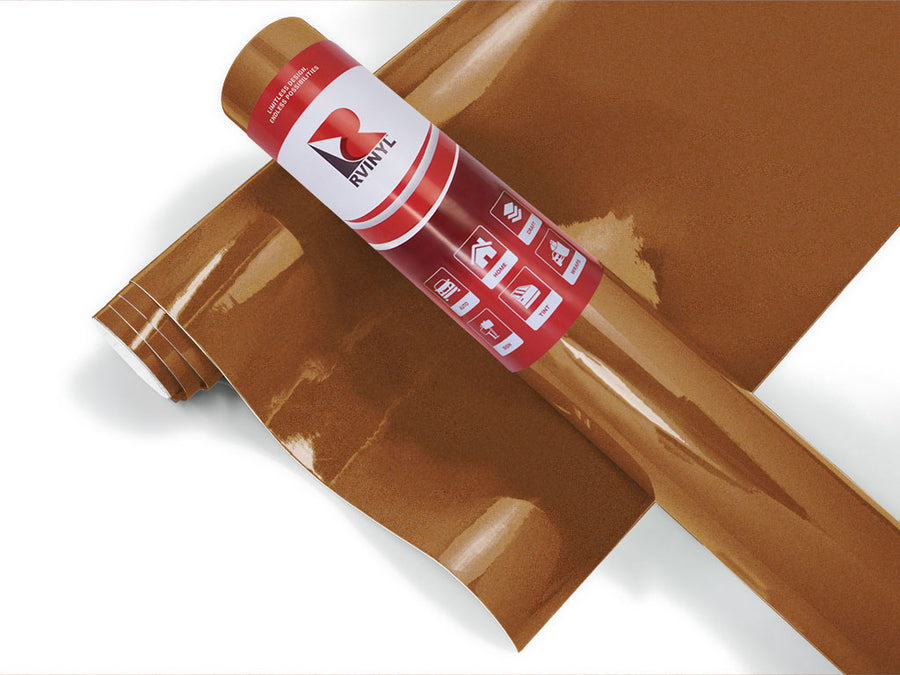 3M Controltac 180mC Copper Metallic Vinyl Film